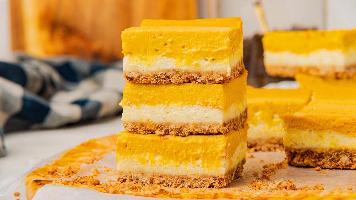 Perfect Pumpkin Cheesecake Bars: The Ultimate Fall Gathering Dessert